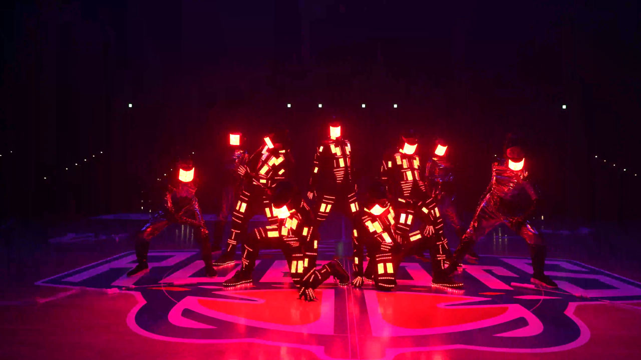 B-league 茨城ロボッツ ハーフタイムショー』 | MPLUSPLUS Co.,Ltd